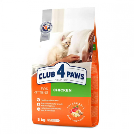 Клуб 4 лапы (Club 4 paws) Premium Kittens Сухой корм для котят с курицей