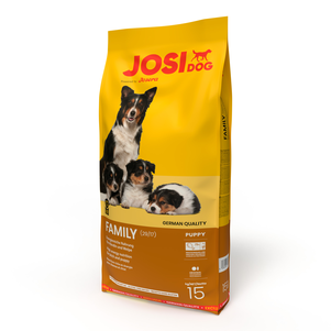 Сухий корм JosiDog Family для годуючих собак і юніорів