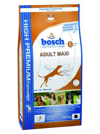 Сухий корм Bosch Adult Maxi (Бош Едалт Максі) для дорослих собак великих порід
