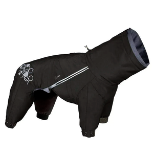Hurtta Mudventure Overall Eco Дождевик Комбинезон Для Собак Черный Фото Зоомагазина Dog.Com.Ua