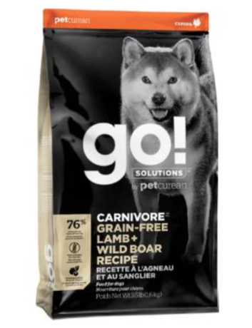 Go! Solutions Carnivore ягненок и дикий кабан сухой корм для щенков и взрослых собак