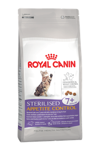 Royal Canin Sterilised 7+ Appetite Control для стерилизованных кошек старше 7 лет (которые выпрашивают еду)