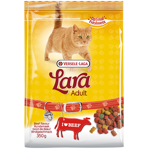 Lara Adult Beef flavour Лара яловичина сухий преміум корм для котів