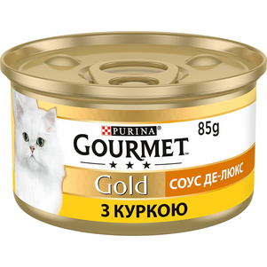 Gourmet Gold Соус Де-Люкс С Курицей, 85 Г Фото Зоомагазина Dog.Com.Ua