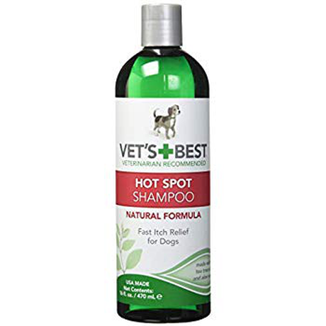 Vet's Best Hot Spot Shampoo Шампунь для устранения раздражений, воспалений и зуда