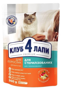Клуб 4 Лапи (Club 4 Paws) Вологий Корм Для Стерилізованих Котів І Кастрованих Котів Фото Зоомагазину Dog.Com.Ua