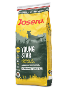 Сухий корм Josera YoungStar 25/13 беззерновий корм для цуценят середніх і великих порід