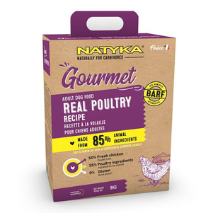 NATYKA Gourmet Adult Poultry Напіввологий корм для дорослих собак (курка)