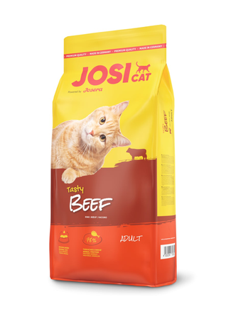 Josera JosiCat Rind Tasty Beef для дорослих кішок з нормальним рівнем активності (яловичина)