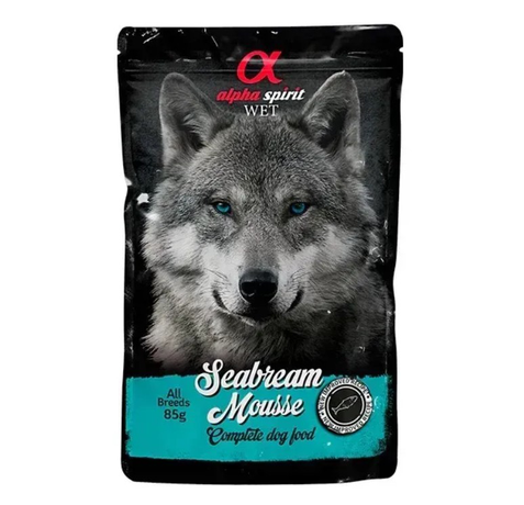 Alpha Spirit Sea Bream Mousse Вологий Корм Для Собак Із Дорадо Фото Від Dog.Com.Ua