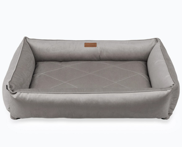 Harley And Cho Лежак З Бортами Sofa Velour Gray (Велюр) Фото Зоомагазину Dog.Com.Ua
