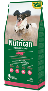 Сухий корм Nutrican Adult (Нутрикан) для дорослих собак всіх порід (курка)