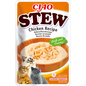 Inaba Ciao Stew Пауч Для Кошек, С Тушеной Курицей Фото Зоомагазина Dog.Com.Ua