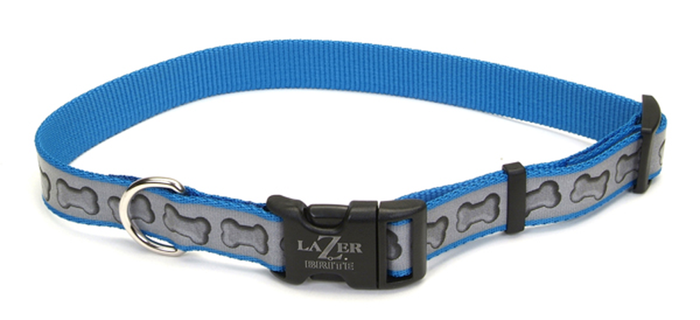 Coastal Lazer свето-отражающий ошейник для собак, 2,5смХ45-71см