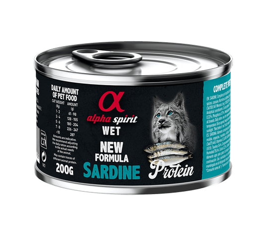 Alpha Spirit Sardine for Adult Cats Вологий корм для котів із сардиною
