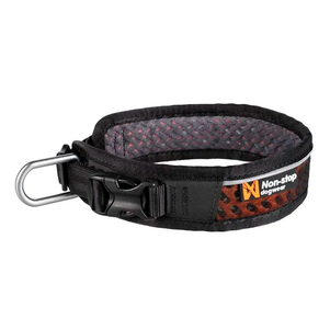 Non-Stop Dogwear Rock Adjustable Collar Регульований Нашийник Для Собак Чорний З Помаранчевим Фото Зоомагазину Dog.Com.Ua