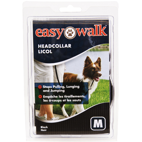 Premier ЛЕГКАЯ ПРОГУЛКА (Easy Walk) тренировочный ошейник для собак (черный)