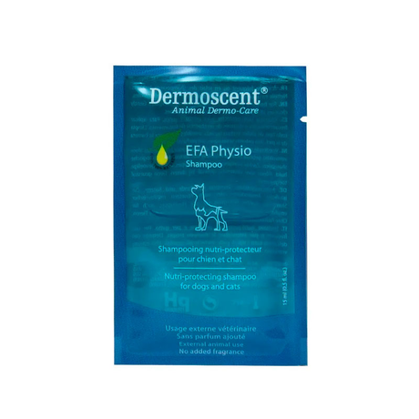 Dermoscent EFA Physio Shampoo захисний та живильний шампунь для котів і собак, 20х15 мл