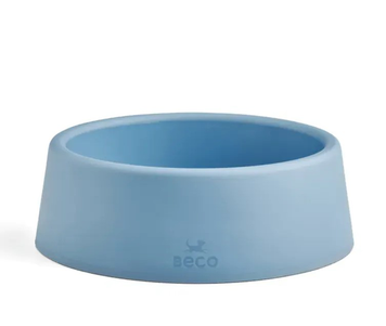 Beco Pets Steady Bowls Миска Зі 100% Переробленого Пластику Для Собак Блакитна Фото Зоомагазину Dog.Com.Ua