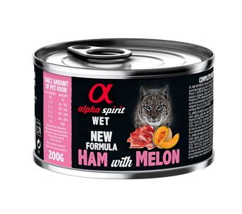 Alpha Spirit Ham With Melon Влажный Корм Для Кошек Со Свининой И Дыней Фото Зоомагазина Dog.Com.Ua