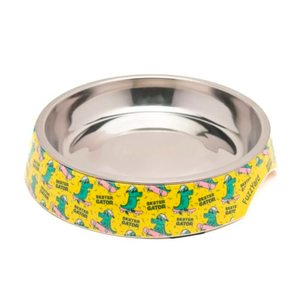 Fuzzyard Sk8Ter Gator Миска Для Котів Жовта Фото Зоомагазину Dog.Com.Ua