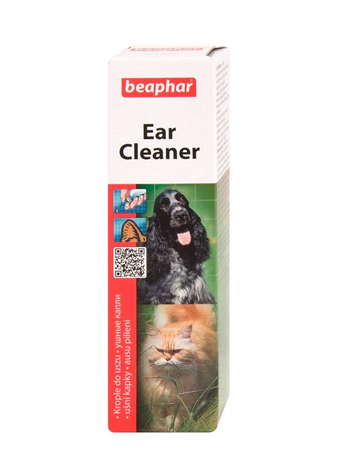 Beaphar Ear Cleaner розчин для чищення вух собак і котів