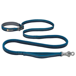 Ruffwear Roamer™ Повідець-Перестібка Для Собак З Амортизацією Синій Фото Зоомагазину Dog.Com.Ua