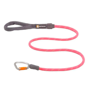 Ruffwear Knot-A-Leash™ Рефлекторний Повідець Канат Для Собак Рожевий Фото Зоомагазину Dog.Com.Ua