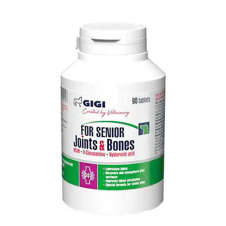 GIGI For Senior Joints & Bones (АктиВет Плюс) Препарат для профілактики та лікування суглобів у собак старше 5 років