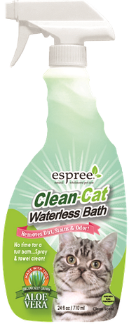 Espree Clean Cat Waterless Bath Спрей для экспресс-чистки котов