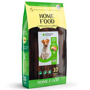 Сухий корм Home Food з ягням і рисом для активних собак малих порід