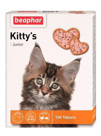 Beaphar Kitty's Junior вітаміни для кошенят