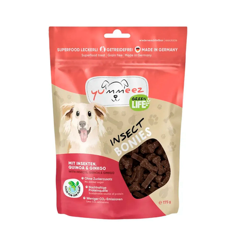 Yummeez Green Life Гіпоалергенні Ласощі Для Собак З Комахами Та Кіноа Фото Від Dog.Com.Ua