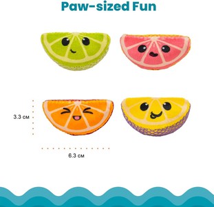 Catstages Fruit Wedges Фруктові скибочки з котячою м'ятою