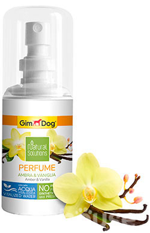 GimDog Natural Solutions Духи з ароматом амбри та ванілі для собак