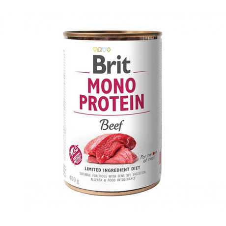 Brit Mono Protein Dog вологий корм для собак із чутливим травленням (яловичина)