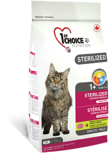 1st Choice Sterilized Chicken СТЕРИЛАЙЗИД для стерилізованих кішок та кастрованих котів (курка)