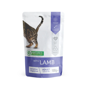NP Sensitive digestion with Lamb консервы для кошек с чуствительным пищеварением (ягненок)