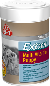 8in1 Excel Multi-Vitamin Puppy вітаміни для цуценят