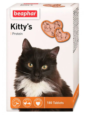 Beaphar Kitty'S Protein Вітаміни Для Дорослих Котів Фото Від Dog.Com.Ua