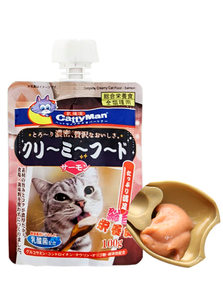 Cattyman Complete Creamy Food Salmon Кеттімен Крем-Суп З Лососем Рідкий Корм Для Котів Фото Зоомагазину Dog.Com.Ua