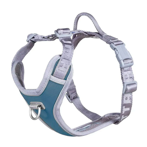 Hurtta Venture No-Pull Шлейка Для Собак Пом'Якшена З Ручкою Синя Фото Зоомагазину Dog.Com.Ua