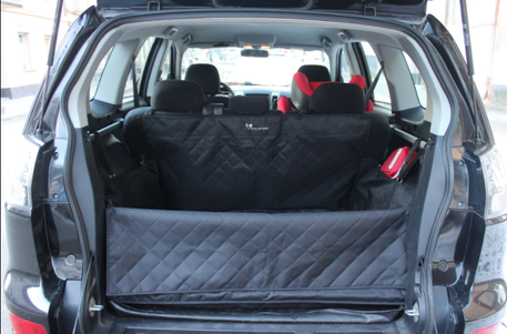 Haustier Автогамак для собак в багажник Elegant Black