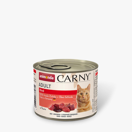 Корм Carny Adult Beef консервований для котів з яловичиною