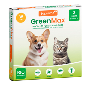 Greenmax Био Ошейник Против Блох И Клещей Для Собак Фото Зоомагазина Dog.Com.Ua