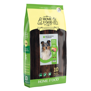 Сухий корм Home Food з ягням і рисом для активних собак середніх і великих порід