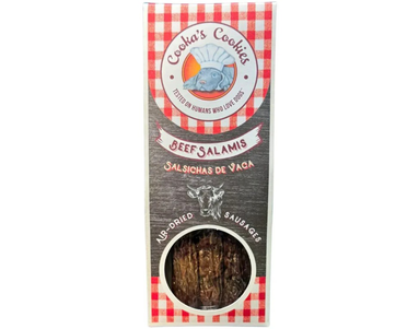 Cooka'S Cookies Salamis Натуральні Сушені Ковбаски Для Собак (100% Яловичина) Фото Зоомагазину Dog.Com.Ua