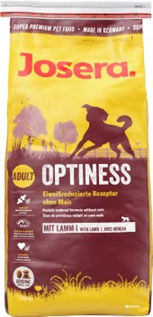 Сухий корм Josera Dog Optiness (Йозера Дог Оптінес) для собак середніх і великих порід нізькопротеїновий (картопля і баранина)