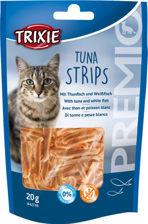 Trixie Ласощі Для Котів Premio Tuna Strips Смужки Тунця Фото Від Dog.Com.Ua