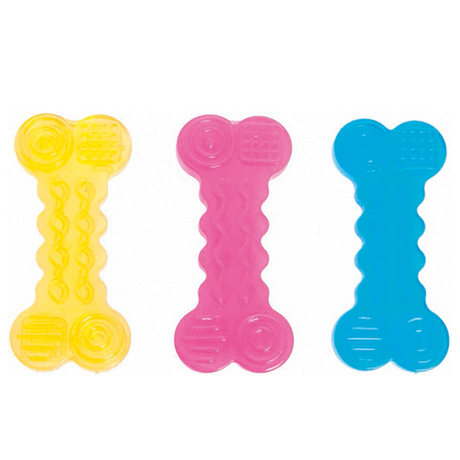Flamingo Good4Fun Bone Дус Фо Фан Іграшка Для Собак, Рельєфна Яскрава Кісточка, Гума Фото Від Dog.Com.Ua